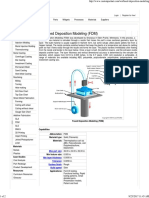 Fused Deposition Modeling (FDM)