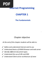 Internet Programming: The Fundamentals