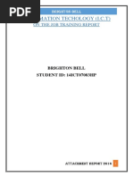 Brighton Bell Final Report