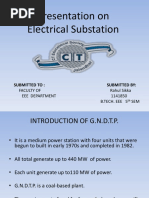 Presentation On 220kv Sub Station