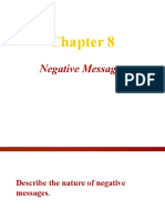 Chapter 8 Negative Messages