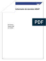 BC430 - Dictionnaire de Données ABAP 2000 - FR