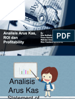 Analisis Arus Kas, ROI Dan Profitabilitas