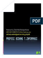 Profesi Bidang T.informasi2 PDF