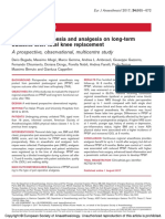 Effects of Anaesthesia and Analgesia On Long Term.6