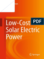 Low Cost Solar Electric Power