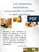 Aula 2-Tipos de Alimentos