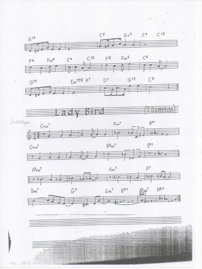 Lady Bird Lead Sheet