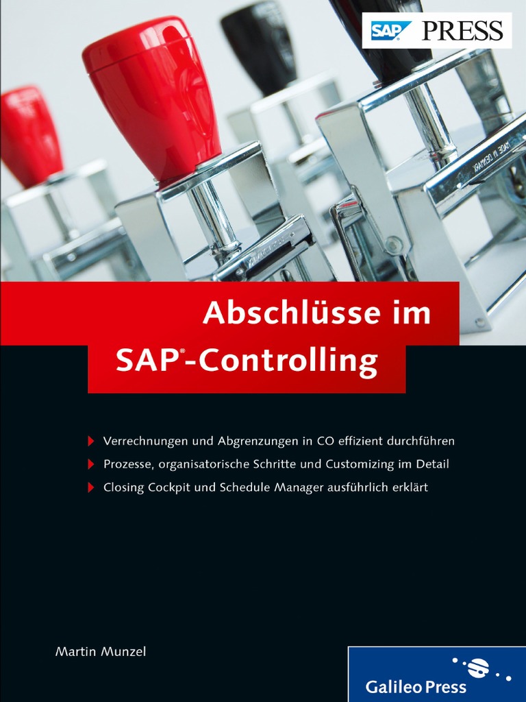 EBook - Abschlusse Im SAP-Controlling | PDF