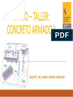 Curso - Taller Concreto Armado II