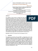 Development of Decision Support System For Municipal Solid Waste