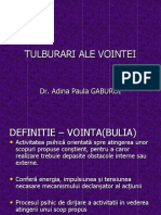 Psihiatrie - Tulburari Ale Vointei