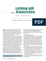 PH of Concrete PDF