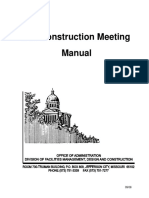 Pre-Construction Meeting Manual PDF