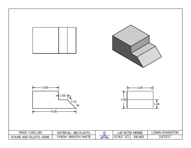 ABS Plastic Lap Miter Member Specs | PDF