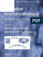 Adoptive Immunotherapy Ludewig Hoffmann (Methods Molec Medicine 109 Humana 2005)