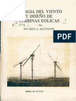 Energia Eolica. - Energia Del Viento Y Diseno de Turbinas Eolicas PDF
