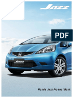 2011 Honda Jazz Product Book