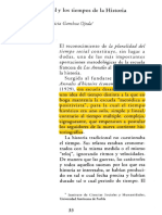 Braudel y Los Tiempos de La Histotria