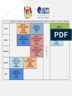 Timetable Sem 7