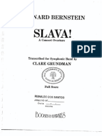 Slava - Leonard Bernstein Trans. Grundman PDF