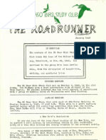 Jan 1943 Roadrunner Newsletter El Paso Trans Pecos Audubon Society