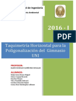 Tercer Informe de Topografia