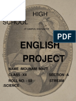 Hijli High School: English Project