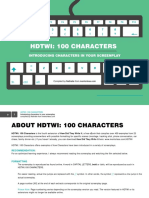 HDTWI - 100 Characters PDF