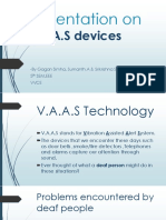 Presentation On VAAS Devices-1