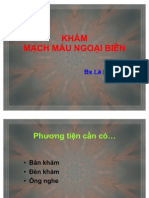 Khám M CH Máu Ngo I Biên