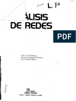 Análisis de Redes, 1ra Edición - M. E. Van Valkenburg
