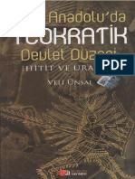 Veli Ünsal - Eski Anadolu'da Teokratik Devlet Düzeni & Hitit Ve Urartu