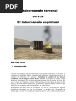 El Tabernáculo Terrenal vs Tabernaculo Espiritual