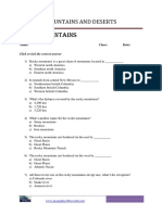 The Rocky Mountains Geography Worksheets New