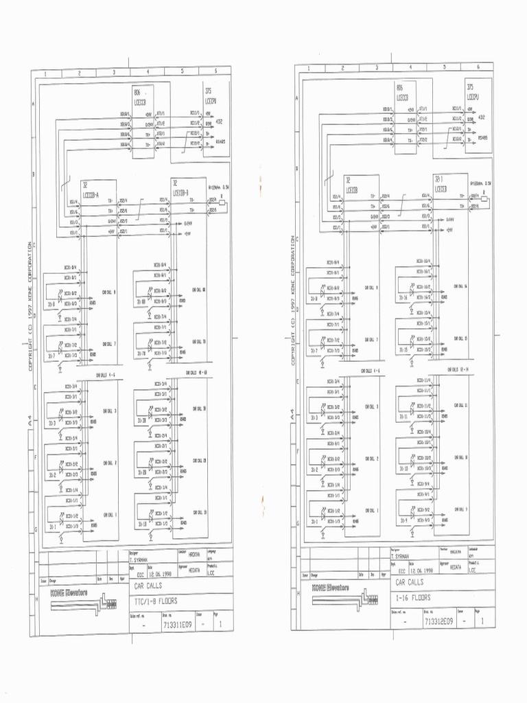 Kone Wiring Diagram PDF PDF