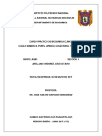 Bioquímica Clínica. Reporte 8. Colesterol HDL y LDL.