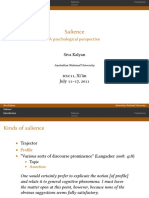 Salience A Psychological Perspective PDF