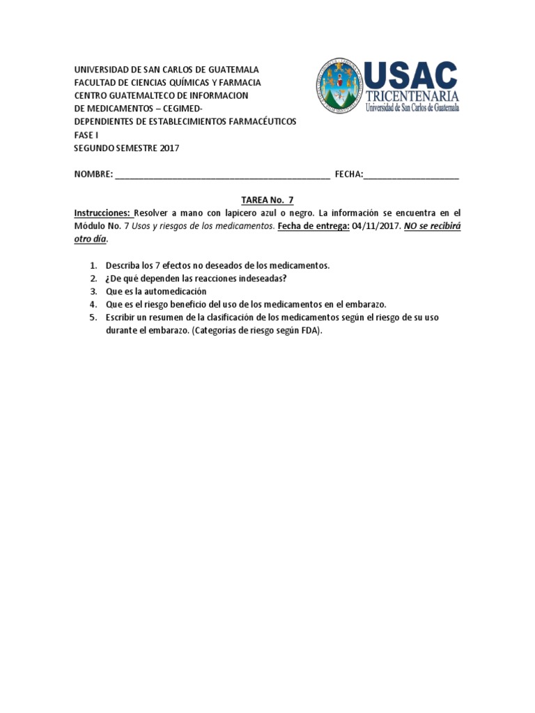 Tarea No. 7 Modulo 7 | PDF