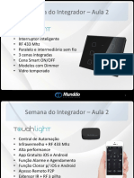 Projeto Touchlight Exemplo