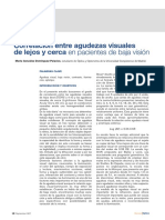 Correlacion Entre La Agudezas Visuales de Lejos y de Cerca en Pacientes de Baja Vision