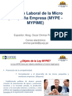 Regimen Laboral Mype