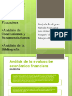 Analisis de Conclusiones y Recomendaciones de Tesis Desodorantes