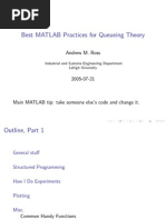 Download Aandrew -Best Matlab Practices for Queueing Theory by   SN36315075 doc pdf