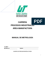 Manual de Metrología PIM01-2017
