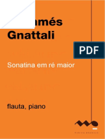 Sonatina em ré de Gnattali