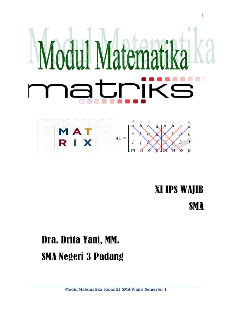 Modul Matriks Docx