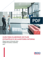 BDO Peru Guia Plan de Auditoria