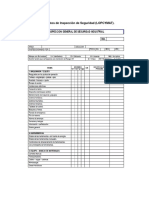 Formatos de Inspección de Seguridad