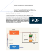 Función de Un Condensador Generador en El Sistema de Adsorcion Parte de Trabajo